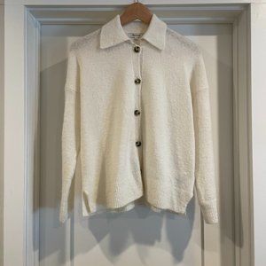 Madewell Carrabelle Polo Cardigan Sweater Size XS